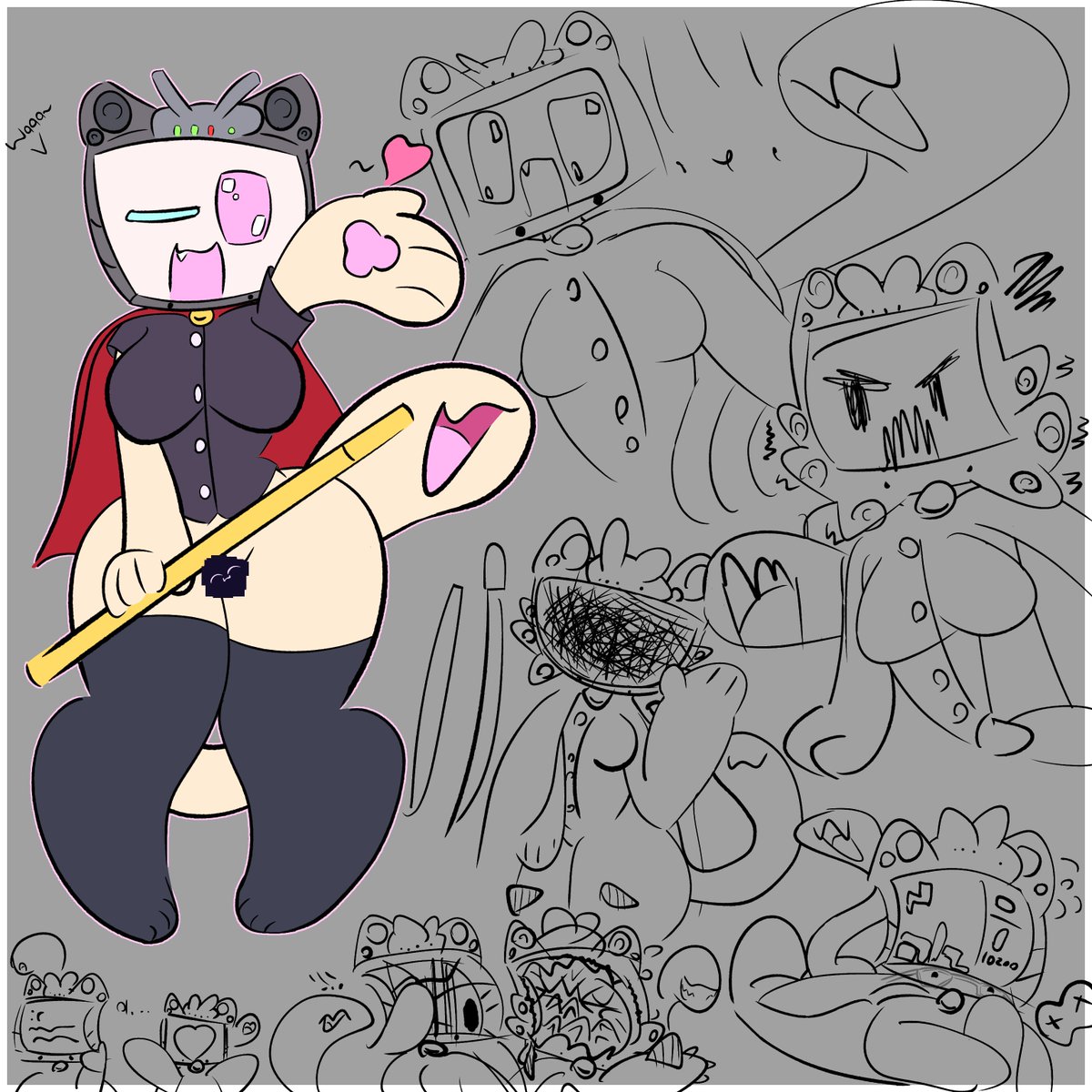 Keiomyxa's tweet photo. Rede. 7, una de las versiones de hace bastante de lo que seria mi personaje :3
Dibujo de rápido de hace poquito 🍞 https://t.co/vxYlVFMfQJ