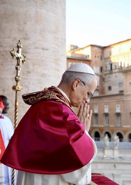 « God cares for us, God loves all of us, and evil will not prevail ! We are all in God's hands. Therefore, without fear, united hand in hand with God and among ourselves, let us move forward. »