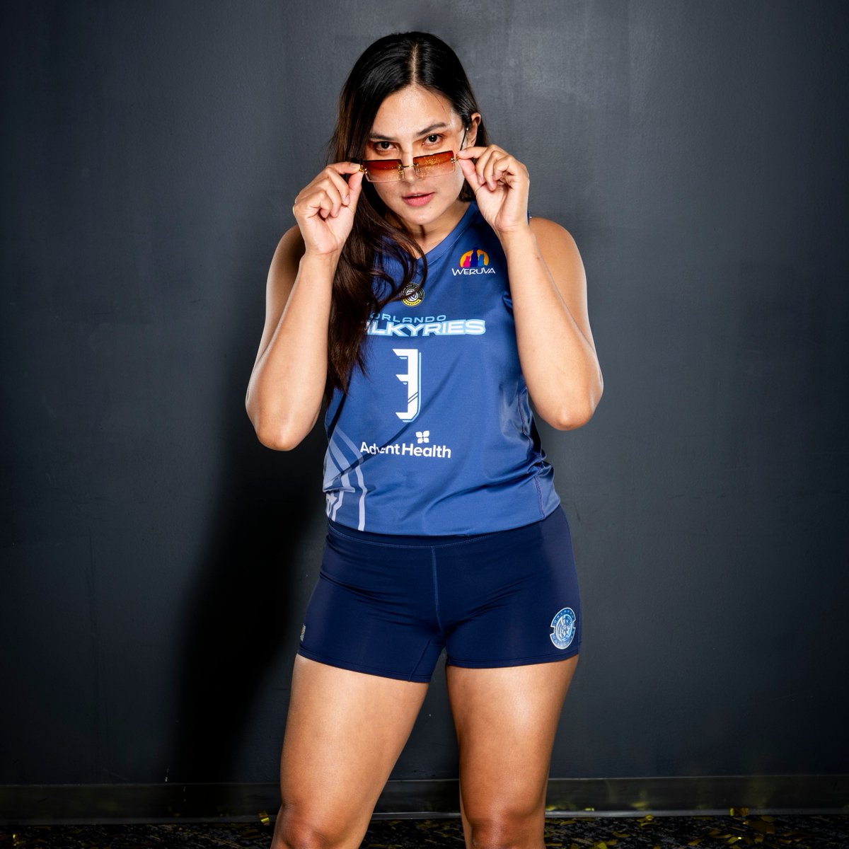 mlvolley's tweet photo. No. 3 @orlvalkyries never looked so fierce. 😤📸 https://t.co/jIicvakrKn