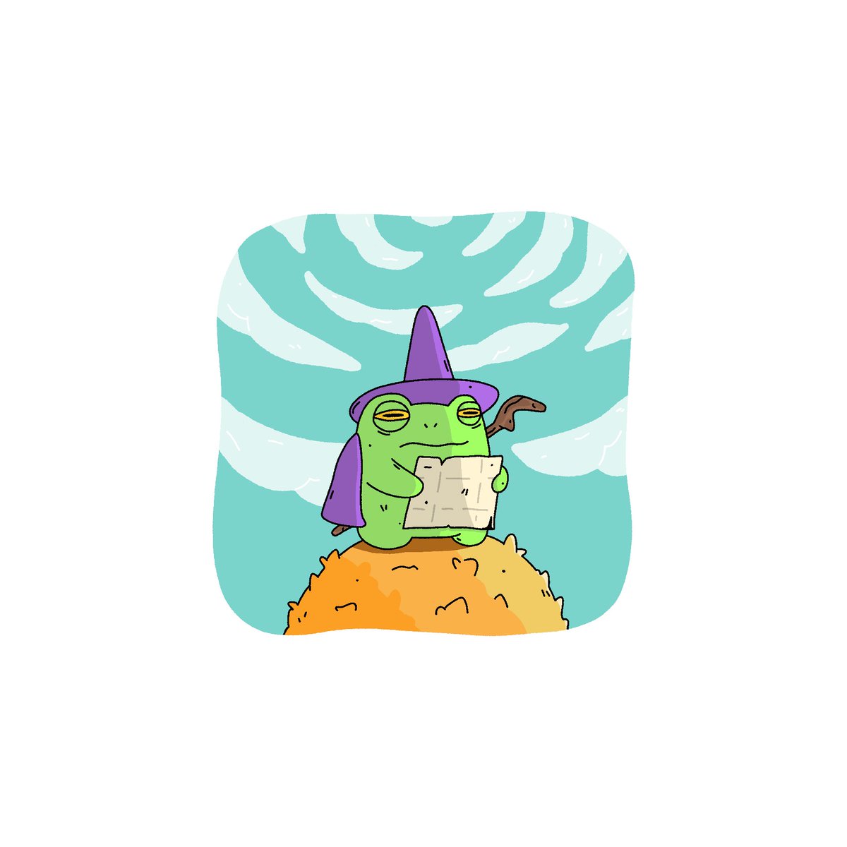 Murgl the Wizard Frog tweet media