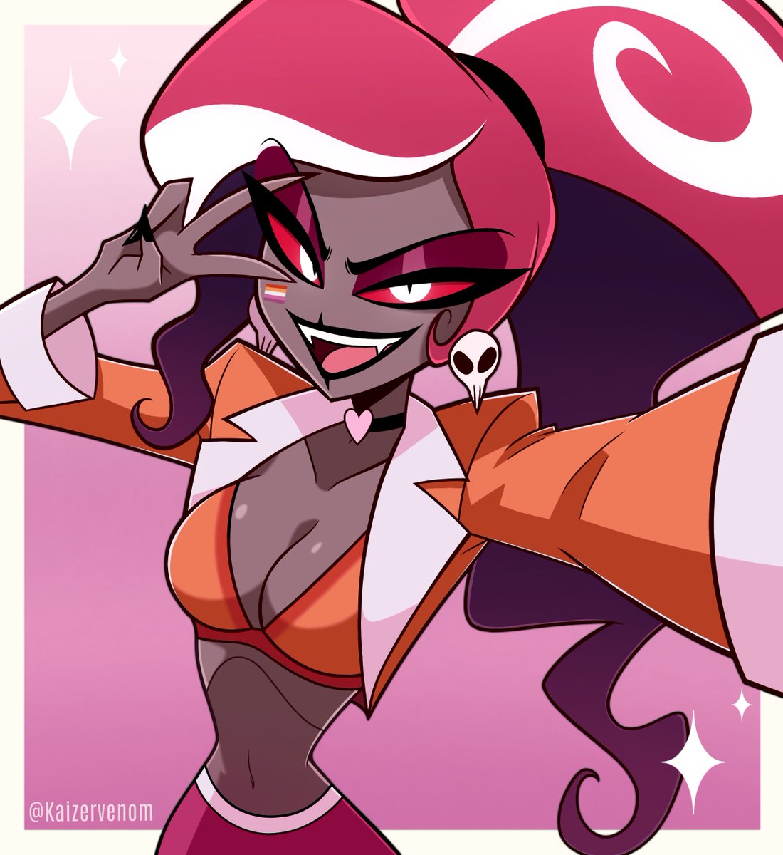 My favorite overlady! 👑💖

#HazbinHotelFanart #HazbinHotelVelvette