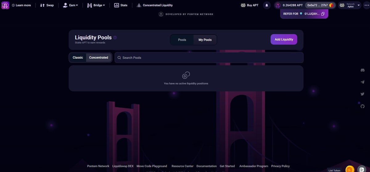 ninety9time's tweet photo. @PontemNetwork I can't remove liquidity. Deposited USDT-USDC into v1. Still have NFTs. No transactions in wallet since deposit. Discord ticket has been of no help. Hopefully someone here can. Wallet:  0x0a7294983a5c91a69e313a70fafd2b5feb58a04b00ba274d4b094b218c1c27b7 https://t.co/iDhUP5K5Rc
