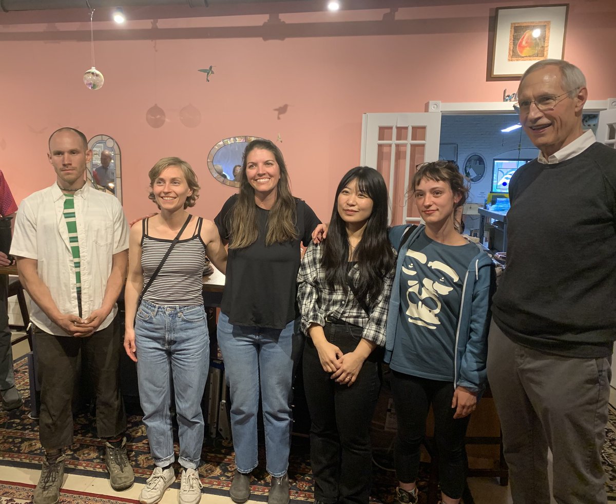 We welcomed our visiting sculptors for the 18th annual Nashua International Sculpture Symposium tonight at Picker Artists studios. They hail from Germany, Korea/Italy, France and the US. 

In the next few weeks as they create artwork for the city, stop by and meet them!