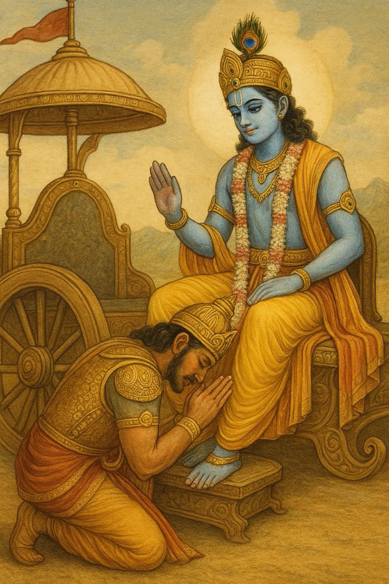 भगवद् गीता - अध्याय 10, श्लोक 19
श्लोक —
हन्त ते कथयिष्यामि दिव्या ह्यात्मविभूतयः।
प्राधान्यतः कुरुश्रेष्ठ नास्त्यन्तो विस्तरस्य मे॥

हिन्दी :
हे कुरुश्रेष्ठ! अब मैं तुझसे अपनी दिव्य विभूतियों का वर्णन करूंगा। परन्तु संक्षेप में ही, क्योंकि मेरी विभूतियों का विस्तार कोई अंत नहीं