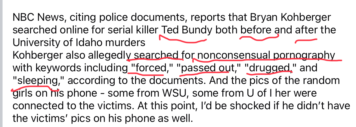 Dateline will cover the #BryanKohberger #Idaho4 case Friday, 5-9. Here’s a tidbit of what they will air.