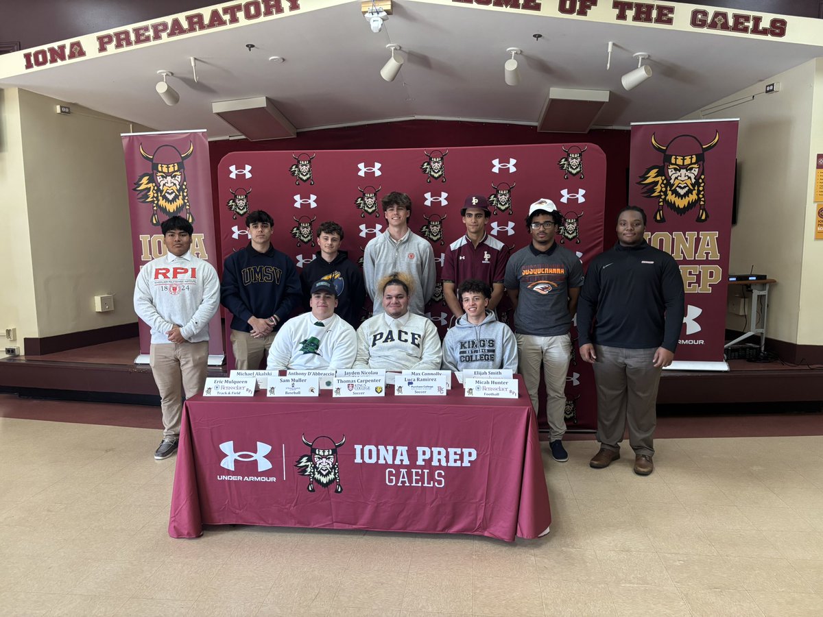 Iona Prep Football (@ionafootball) on Twitter photo Four more commitments for the Class of 2025! 💍🏆✍️💵📚🏈
Micah Hunter - <a href="/RPIFootball/">𝙍𝙚𝙣𝙨𝙨𝙚𝙡𝙖𝙚𝙧 𝙁𝙤𝙤𝙩𝙗𝙖𝙡𝙡</a>
Anthony D’Abbraccio - <a href="/EndicottFB/">Endicott College Football</a>
Jayden Nicolau - <a href="/PaceUFootball/">PaceUFootball</a>
Elijah Smith - <a href="/SURiverHawksFB/">Susquehanna Football</a>
<a href="/KDJmedia1/">Kevin Devaney Jr.</a> <a href="/lohudsports/">lohud sports</a> <a href="/hoopsmbd/">Mike Dougherty</a> <a href="/PrepRedzoneNY/">Prep Redzone New York</a> <a href="/prospectnys/">Prospect NYS</a> <a href="/jared_valluzzi/">Jared Valluzzi</a> <a href="/HSFBamerica/">High School Football America</a> Four more commitments for the Class of 2025! 💍🏆✍️💵📚🏈
Micah Hunter - <a href="/RPIFootball/">𝙍𝙚𝙣𝙨𝙨𝙚𝙡𝙖𝙚𝙧 𝙁𝙤𝙤𝙩𝙗𝙖𝙡𝙡</a>
Anthony D’Abbraccio - <a href="/EndicottFB/">Endicott College Football</a>
Jayden Nicolau - <a href="/PaceUFootball/">PaceUFootball</a>
Elijah Smith - <a href="/SURiverHawksFB/">Susquehanna Football</a>
<a href="/KDJmedia1/">Kevin Devaney Jr.</a> <a href="/lohudsports/">lohud sports</a> <a href="/hoopsmbd/">Mike Dougherty</a> <a href="/PrepRedzoneNY/">Prep Redzone New York</a> <a href="/prospectnys/">Prospect NYS</a> <a href="/jared_valluzzi/">Jared Valluzzi</a> <a href="/HSFBamerica/">High School Football America</a>
