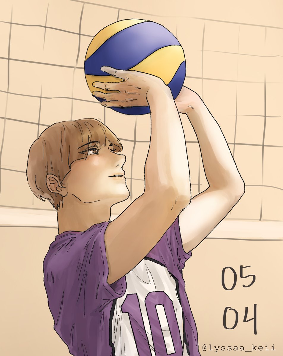 #Haikyuu
happy (late) birthday, mr. we're better