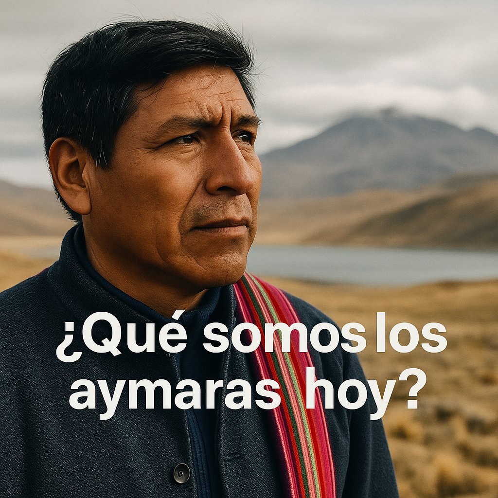 diarioancestral's tweet photo. No somos folclore. Somos nación viva.
Los #aymaras hablamos desde el ayni, la comunidad y la #Pachamama. Rescatamos nuestra #lengua, #tradición y #dignidad.
En lo #político, #educativo, #espiritual: aportamos al presente.
Jiwasa. Nosotros somos.
#Aymara #AMA https://t.co/5sGNsHOrfN