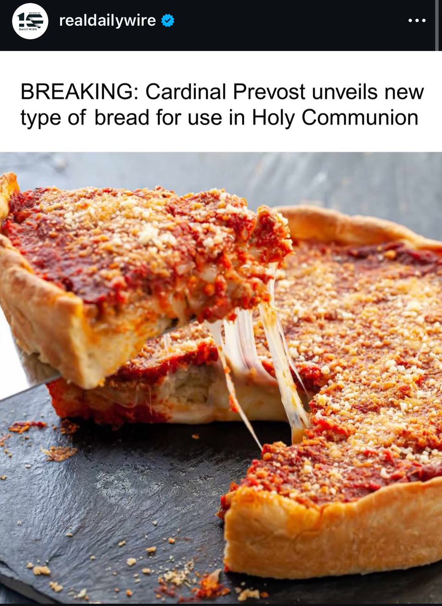 MargoCatholic's tweet photo. Too far @realDailyWire - please delete this from your Instagram 😡

Please respect the Holy Eucharist. https://t.co/RN3R1oYqmT