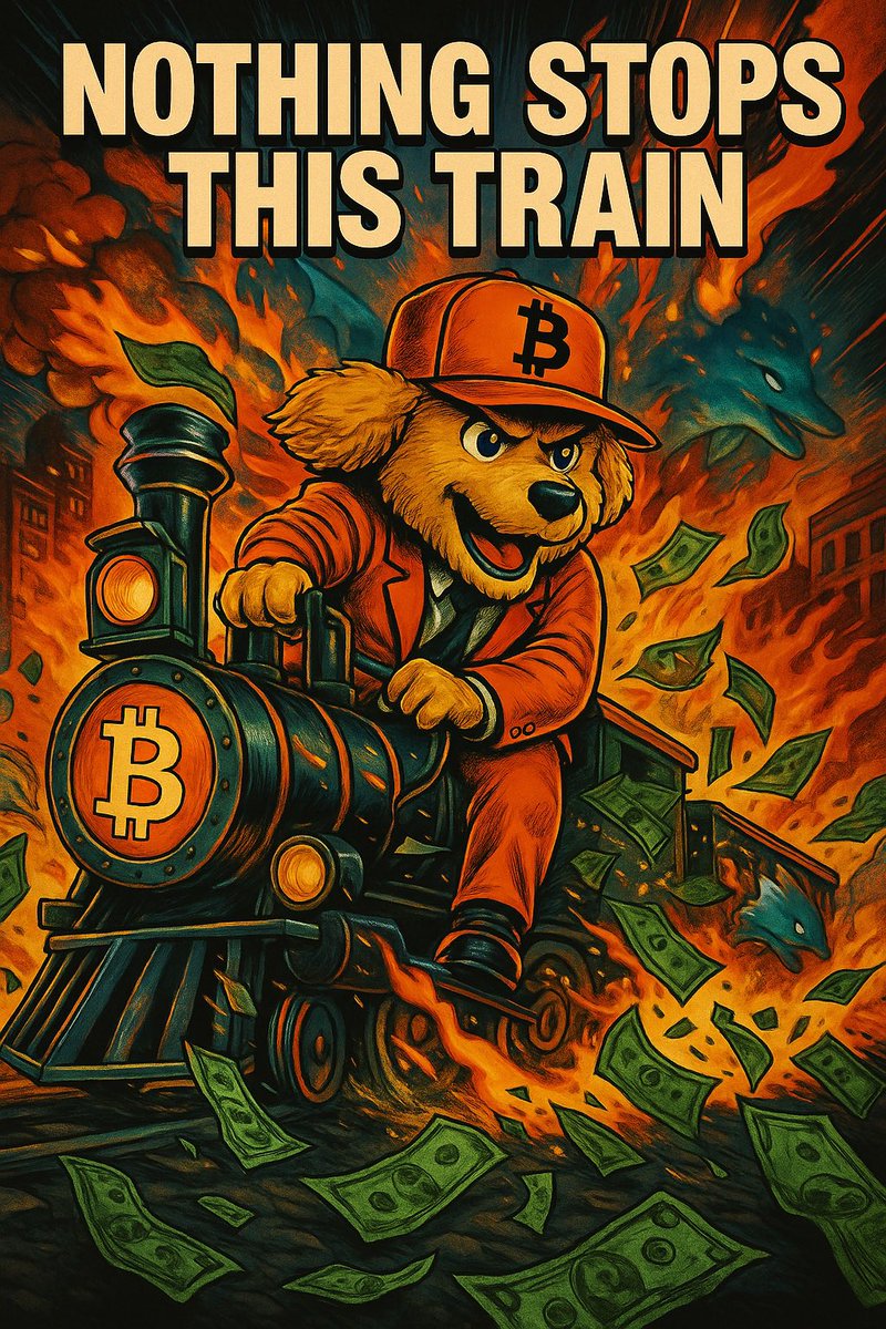 bitcoin_dawg's tweet image. Nothing Stops this Train!

#Bitcoin #BTC #100kBTC #LFG 
#NothingStopsThisTrain