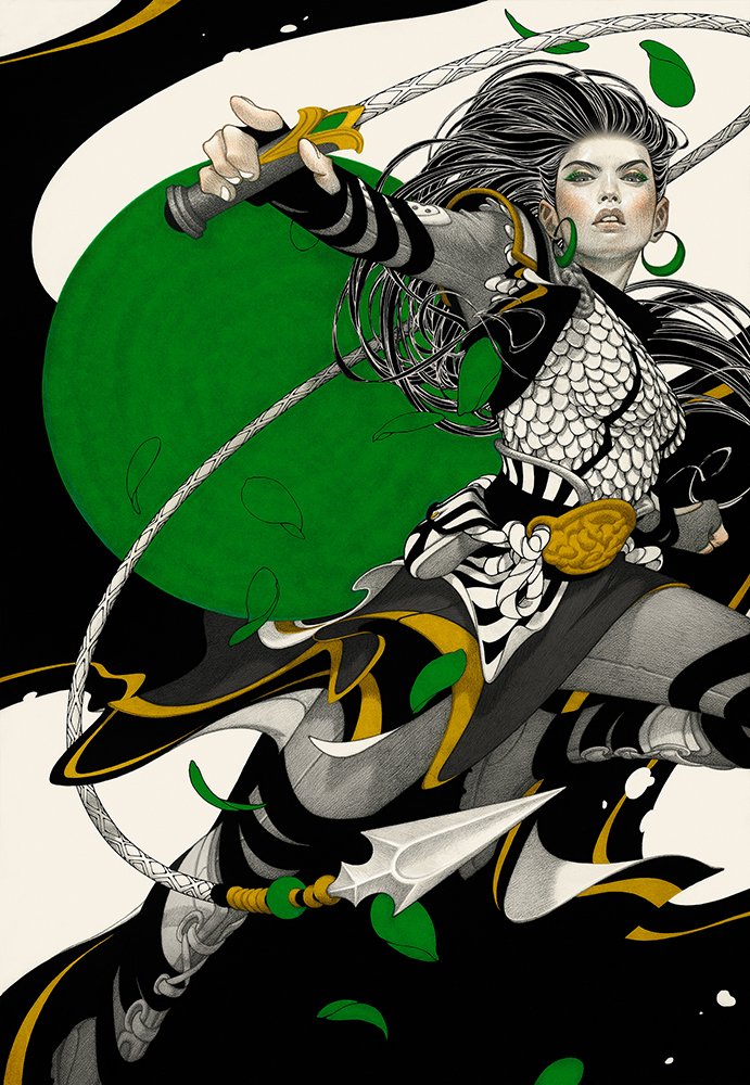Tran Nguyen (@my_name_is_tran) on Twitter photo "The Art of Legend," graphite & ink on bristol paper, 10x14.5"(original available, contact mail@mynameistran.com).
📗✨ Here is the new book cover for Wesley Chu's "The Art of Legend!" This is the third installment to his "War Arts Saga" series. AD Cassie Vu at <a href="/PenguinBooks/">Penguin Books</a> "The Art of Legend," graphite & ink on bristol paper, 10x14.5"(original available, contact mail@mynameistran.com).
📗✨ Here is the new book cover for Wesley Chu's "The Art of Legend!" This is the third installment to his "War Arts Saga" series. AD Cassie Vu at <a href="/PenguinBooks/">Penguin Books</a>