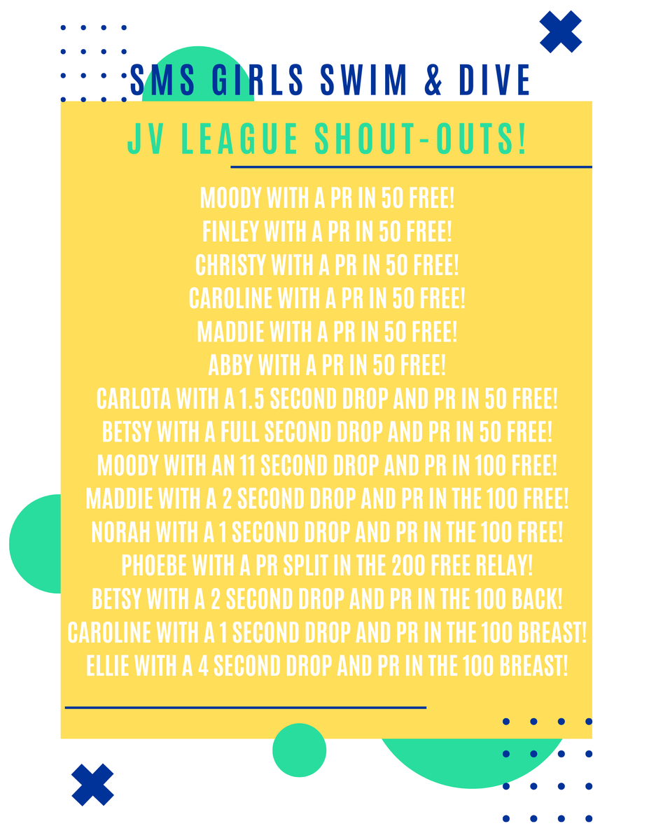 Congrats to our girls who competed at JV League on Tuesday! #culturewins <a href="/SMSouthTDain/">Dr. Todd Dain</a> <a href="/SMSRaidersAD/">Mark Mahoney</a>