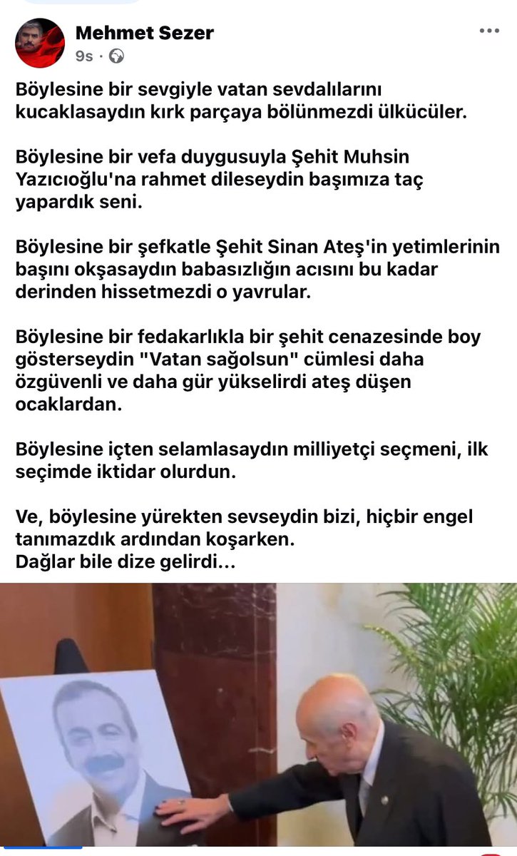 #DevletBahçeli