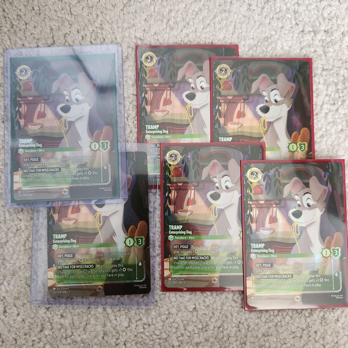 Level9001's tweet image. Who else is excited for Chernadog this upcoming set?? Glad I got my enchanted dogs at the beginning of set 7 . I tried telling people early on with my Lorcanito name 😂