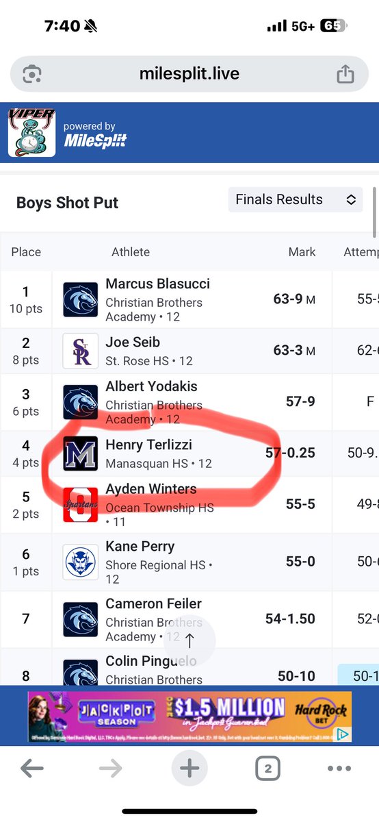 Manasquan XC/Track and Field tweet media