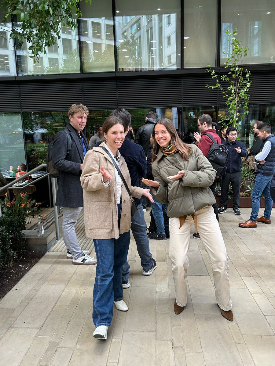 Our amazing London chairs. They're literally the best. Cohere and Stability are lucky to have them on their team. So are we.