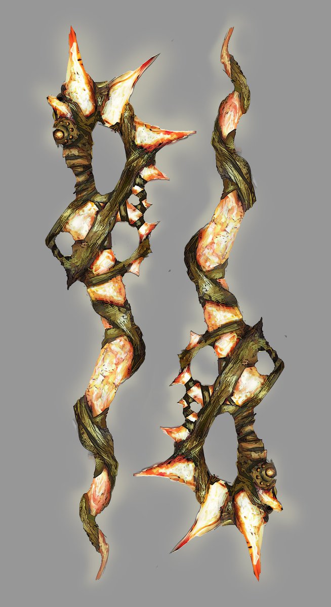 finished her daggers