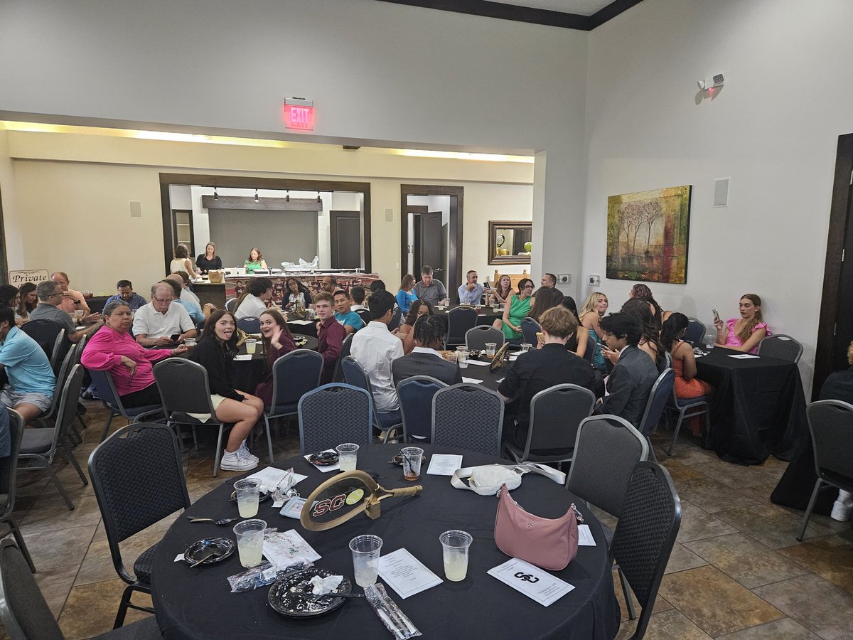 Summer Creek Tennis (@screek_tennis) on Twitter photo Summer Creek Tennis Banquet happening now!
<a href="/HumbleISD_SCHS/">Summer Creek High</a>
<a href="/HumbleISD_Ath/">Humble ISD Athletics</a>
<a href="/HumbleISD/">Humble ISD</a> Summer Creek Tennis Banquet happening now!
<a href="/HumbleISD_SCHS/">Summer Creek High</a>
<a href="/HumbleISD_Ath/">Humble ISD Athletics</a>
<a href="/HumbleISD/">Humble ISD</a>