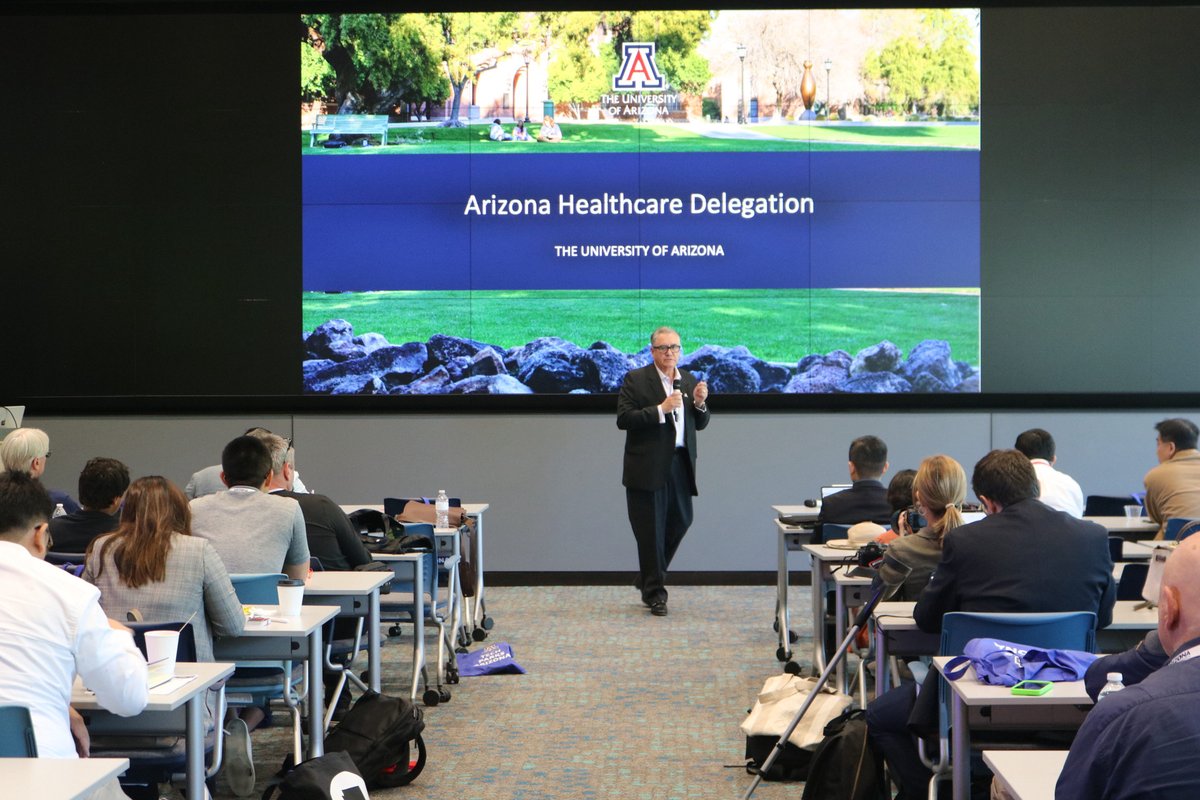 We had the incredible opportunity to host the bioscience, medtech, and health care delegation with 88 professionals representing 16 countries, this international group explored what makes Southern Arizona a prime location for innovation and investment!