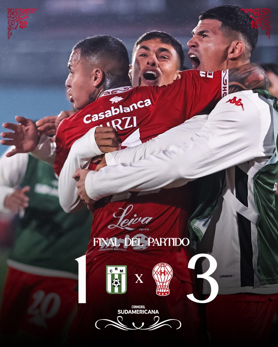 #JuegaHuracán 🎈|⏱️ 50' ST
🔚 Final del partido

¡HURACÁN CARAJOOOOOOOOOOOO! 🔥🏆

#RacingDeMontevideo (Tomatis) 1 - 3 #Huracán (Urzi, Pereyra y Cabral)
