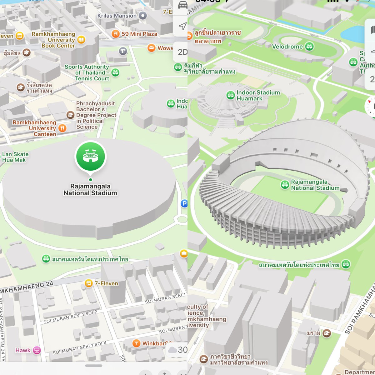 BrightMinho's tweet image. Omgggg กรี๊ดด ทุกคนครับ✨
Apple Maps ประเทศไทย🇹🇭 มีอัปเดตใหม่ !!
เพิ่มรายละเอียดแลนด์มาร์ก แบบต่างประเทศแล้ว น่ารักมาก 🥹
ตัวอย่าง Before and After 🗺️
- วัดอรุณ
- ตึกช้าง
- ตึกมหานคร
- ราชมังคลากีฬาสถาน
