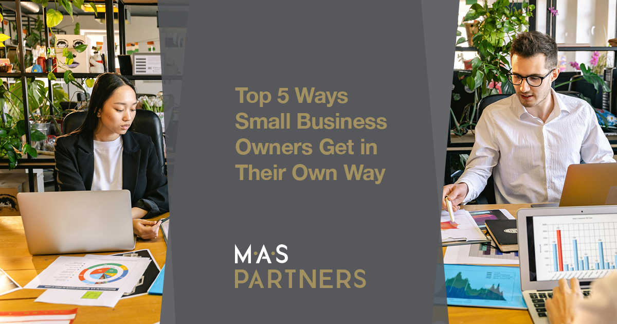 maspartnersau's tweet photo. Are you unknowingly sabotaging your own small business success? Here are the some of the traps you may be falling into and how to fix it: https://t.co/jQOA2wVEWT https://t.co/ZHUox9MmCW