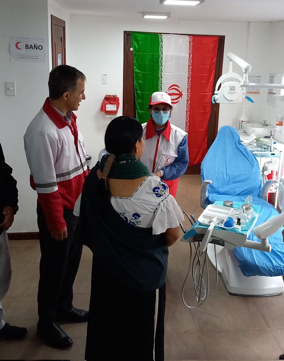 La Embajada de Irán en Ecuador brinda servicios de salud accesibles para sectores vulnerables y de escasos recursos.
Hoy tuve el honor de participar en la inauguración conjunta del servicio d odontología, un paso más hacia la atención digna y solidaria para quienes + lo necesitan