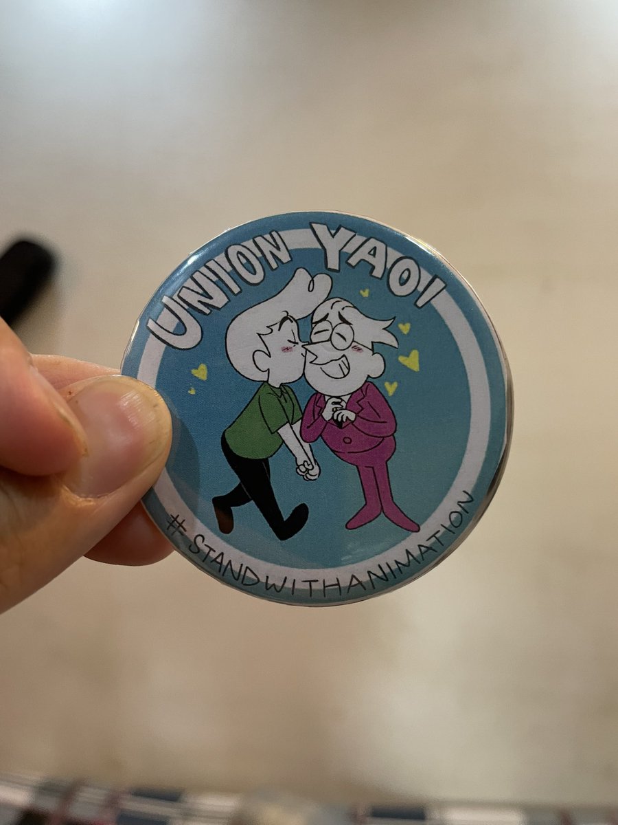 Look what I got (courtesy of <a href="/ArtBeanWithAJ1/">ArtBeanWithAJ - DailyAlexHirschDrawings</a>)
#unionyaoi
#standwithanimation