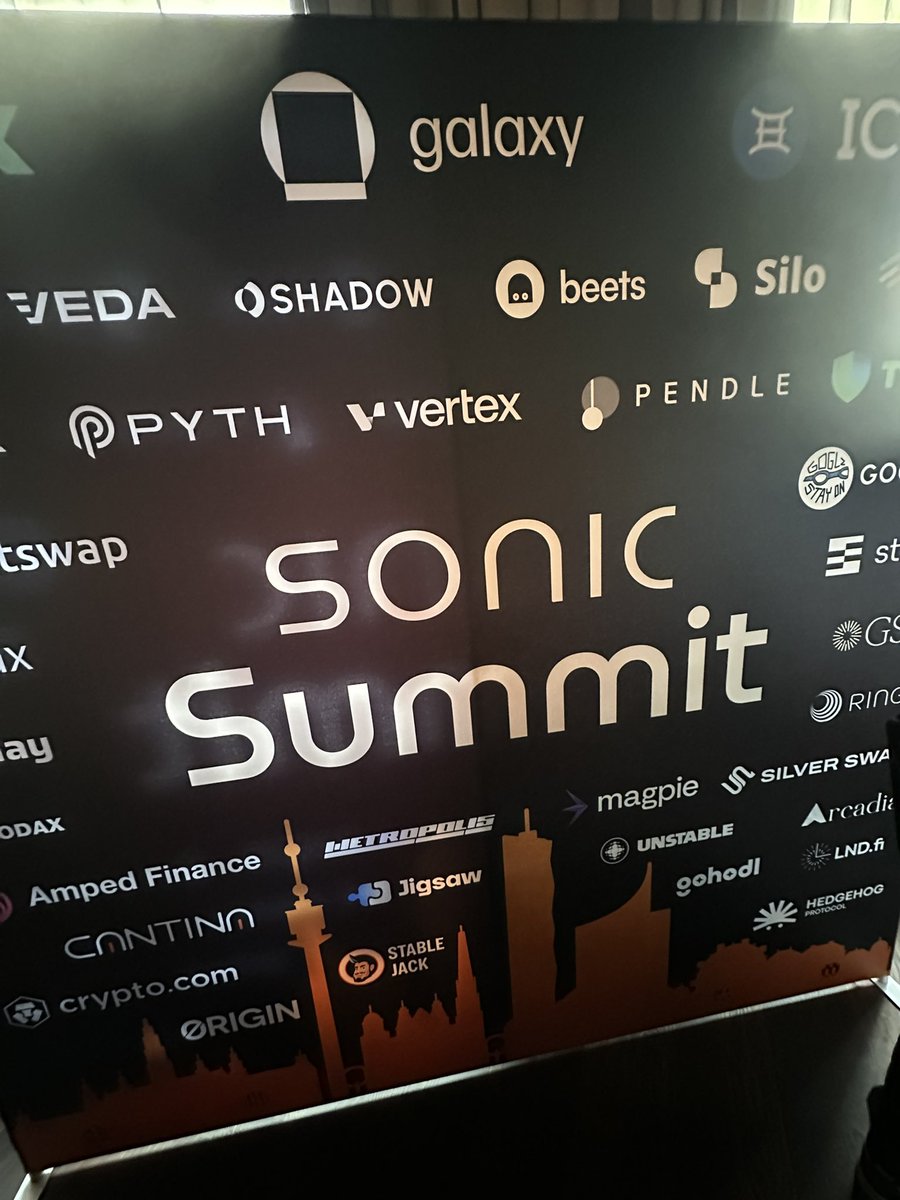 Whale_Ecosystem's tweet photo. Thank you @SonicLabs for organising such an amazing week in Vienna 

Your team have absolutely nailed it

#SonicSummit Vienna https://t.co/XP5xUdnQD1