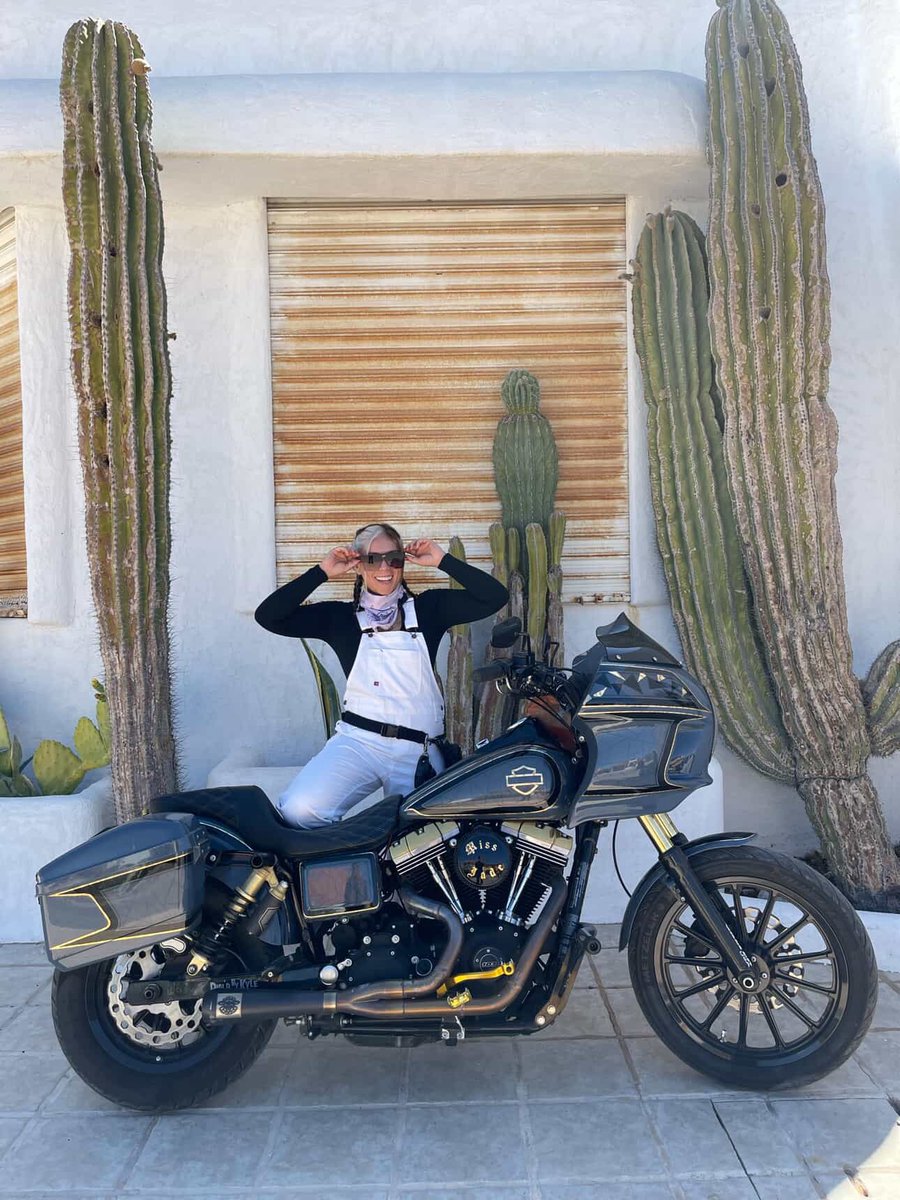 wavypeso's tweet photo. Painted my friend &amp; her cool Harley 😎 https://t.co/As416rON0v