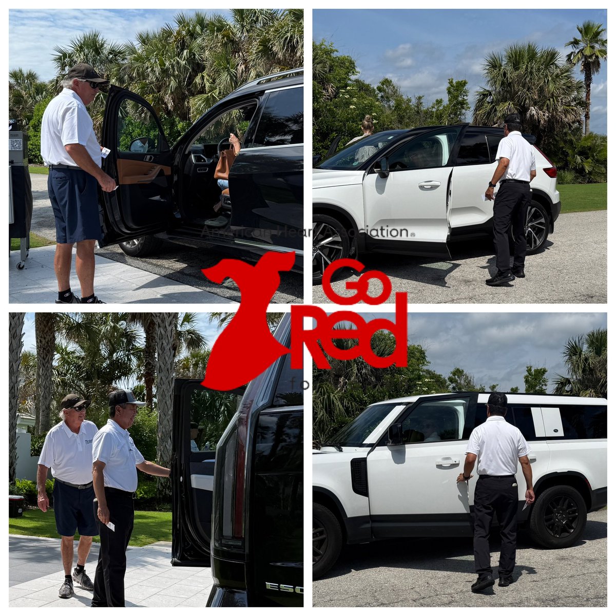The_AutoValet's tweet photo. Busy Thursday serving multiple events including the @AmericanHeartFL #GoRedForWomen event in Ponte Vedra Beach #theautovalet #exemplaryservice #SafeValetTaskForce #valetperfected #pontevedra https://t.co/FTrrLfmSRU