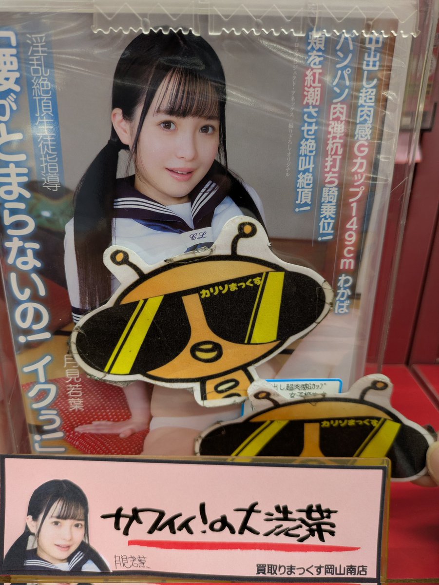 買取りまっくす岡山南店のカリソマですよん(･ω&lt;)
オーロラプロジェクト☆最新作から月見若葉chan☆
カワイイ！の大渋滞(*´∀｀*)ですよん(≧∇≦)b
#岡山を元気に　
#買取りまっくす