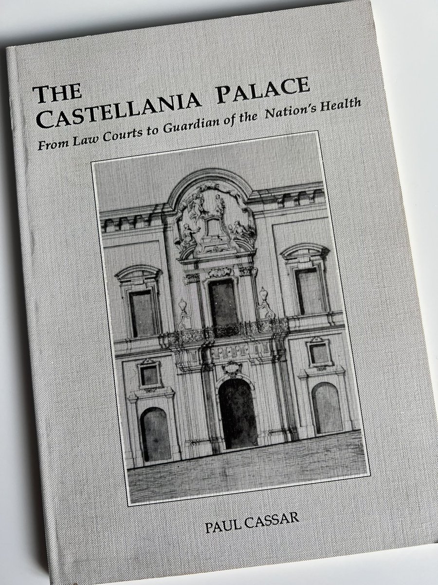 Well researched by celebrated medical historian 8/10  #PaulCassar #TheCastellaniaPalace