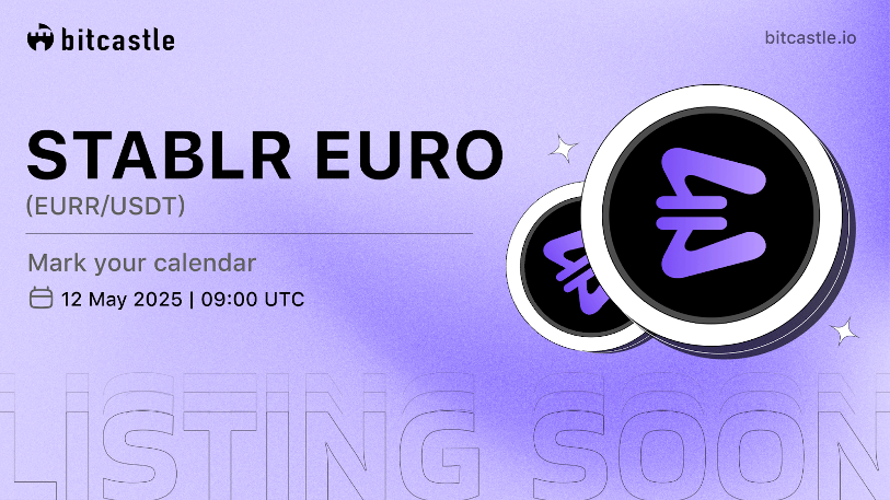 bit_castle's tweet image. Big Reveal Incoming!
Get ready as StablR EURR (EURR/USDT) hits the stage on bitcastle 🔥
📅 12 May 2025 | 🕔 09:00 UTC
Trade smarter &amp;amp; Safer
For More Information: bitcastle.io/en/notificatio…
Sign up to the Exchange : bitcastle.io
@StablREuro #StablR #EURR #bitcastle