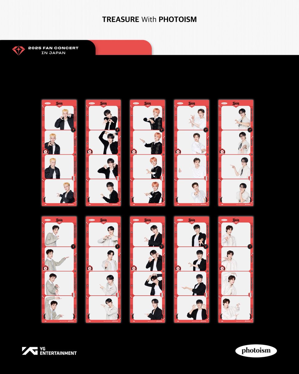 PHOTOISM X TREASURE ARTIST FRAME OPEN ! 『2025 TREASURE FAN