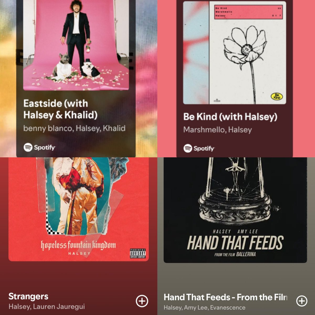AxelRod2006's tweet image. Halsey's best collaborations โญโจ
