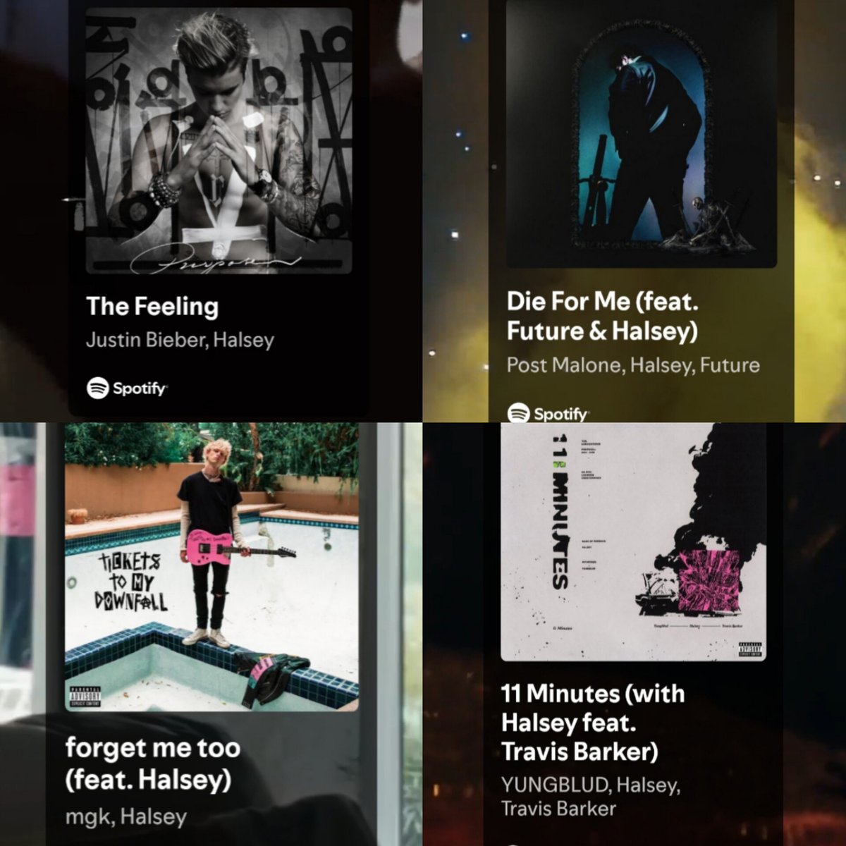 AxelRod2006's tweet image. Halsey's best collaborations โญโจ