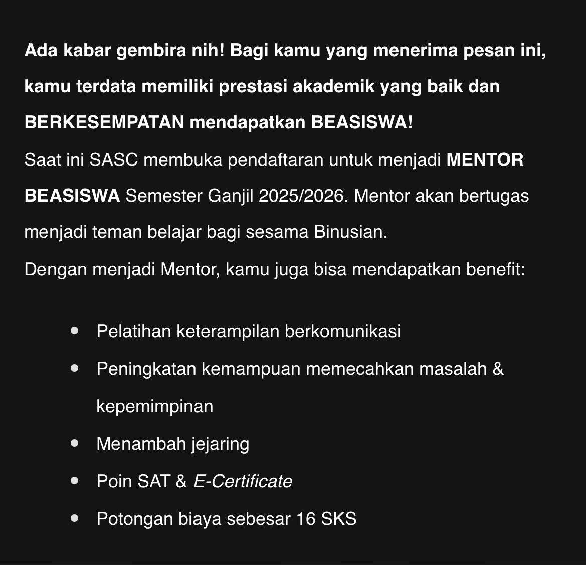 mentor berat dan sibuk gak guyss posisinya aku join 2 ukm sebagai activist