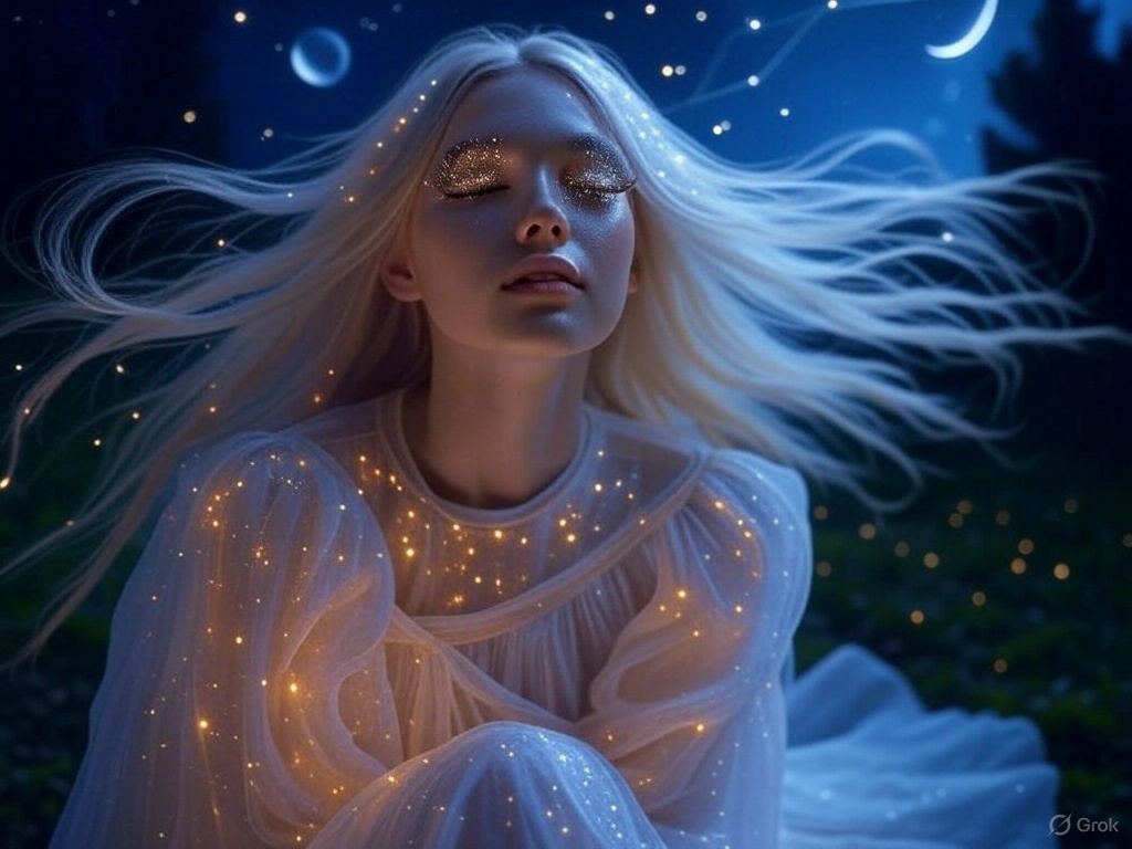 PoetAmused's tweet photo. tonight
I harvest
pluck the stars
with my eyelashes
ferment stardust
to dreams
It is the plan anyways. Goodnight, Beauties and Beats:) see you tomorrow:)
#poetry #brevity #enlightenment #poetrycommunity #wrtingcommunity #space #aiart #aiartcommunity #fantasyart https://t.co/UvXnIVP84u