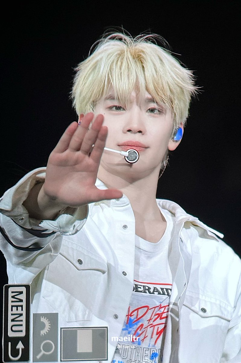 maeiltr's tweet image. 250509 케이콘 아티스트스테이지🤍
 #KIMTAERAE #김태래  
#ZEROBASEONE #ZB1 #제로베이스원