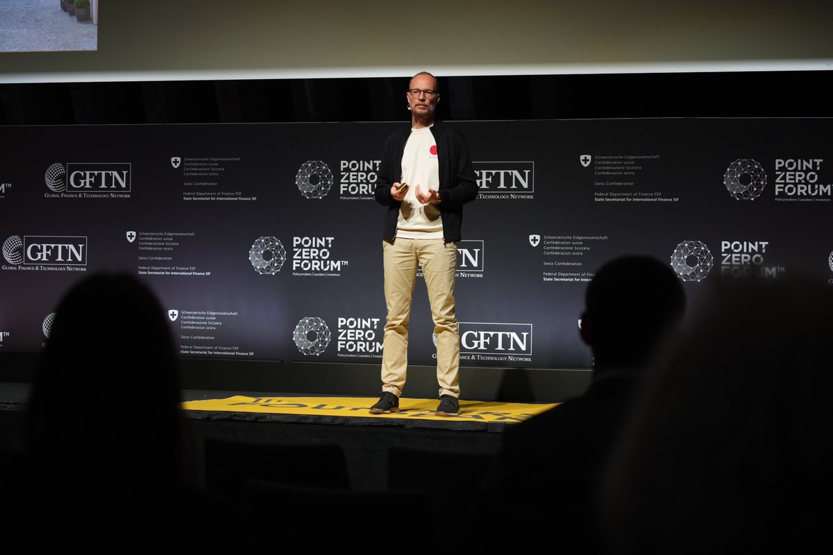 Gert Sylvest @ #PZF2025: Founders must champion a clear vision, shape policy, and harness tech for good. Complexity needs clarity, not shortcuts. 

👉 Can’t join us this year? Register your interest for #PZF2026 and be the first to hear what’s next: pointzeroforum.com/register-your-…