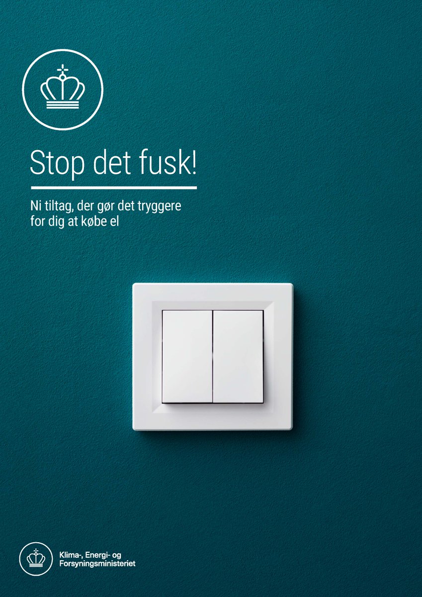 Stop for brodne kar i elbranchen: Bred politisk aftale om bedre beskyttelse af el kunder🤝 
Hånd i hanke med selskaber og nemmere at gennemskue elregningen🔌  
Se mere her🔗 admin.kefm.dk/aktuelt/nyhede…
#dkpol