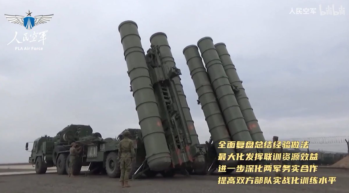 zhao_dashuai's tweet photo. This picture is from the last Shaheen exercise between China and Pakistan.

China gave Pakistan full access to the Russian S-400 air defense system. Which is also used by India.

India's entire air defense relies on S-400, but for China, S-400 is supplementary to our own air defense systems.