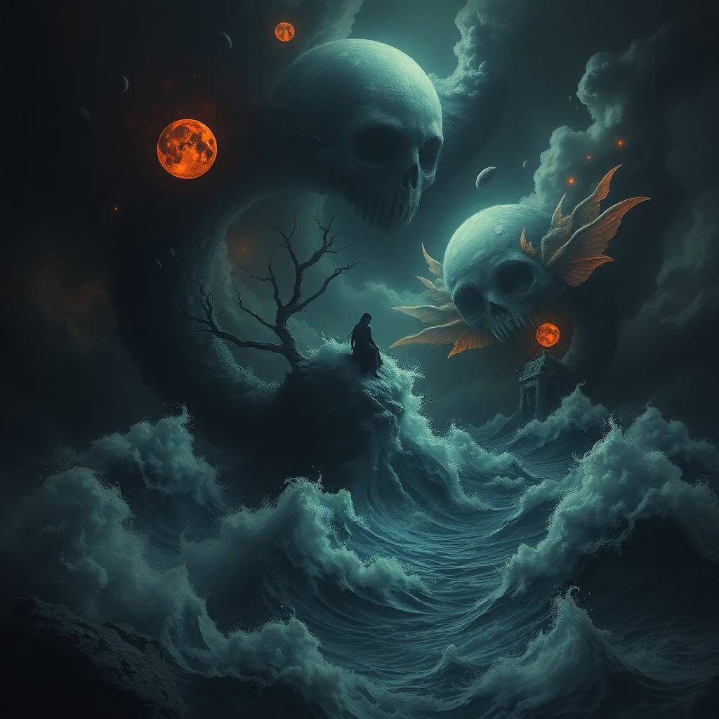 At one time I would cry for help
But no more
These tides try to pull me
From my shore

I was once on the inside with you
Life so true
Now on my knees I am the fool
I'm run through

Death is all I want for now
Arrive ferryman
Nothing left to prove in life
Nowhere left to stand