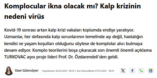 drahmetrasim's tweet photo. Kalp krizlerinin ve diğer ölümcül olayların sebebi tam olarak virüsün spike proteinidir.
Kovid mRNA aşılarının, şimdilik birkaç sene (muhtemelen çok daha uzun yıllar) spike proteini üretmeye devam edebildiği ispatlandığına göre kalp krizlerinin sebebinin ne olabileceğini siz bulun.
Şecaat arz ederken...