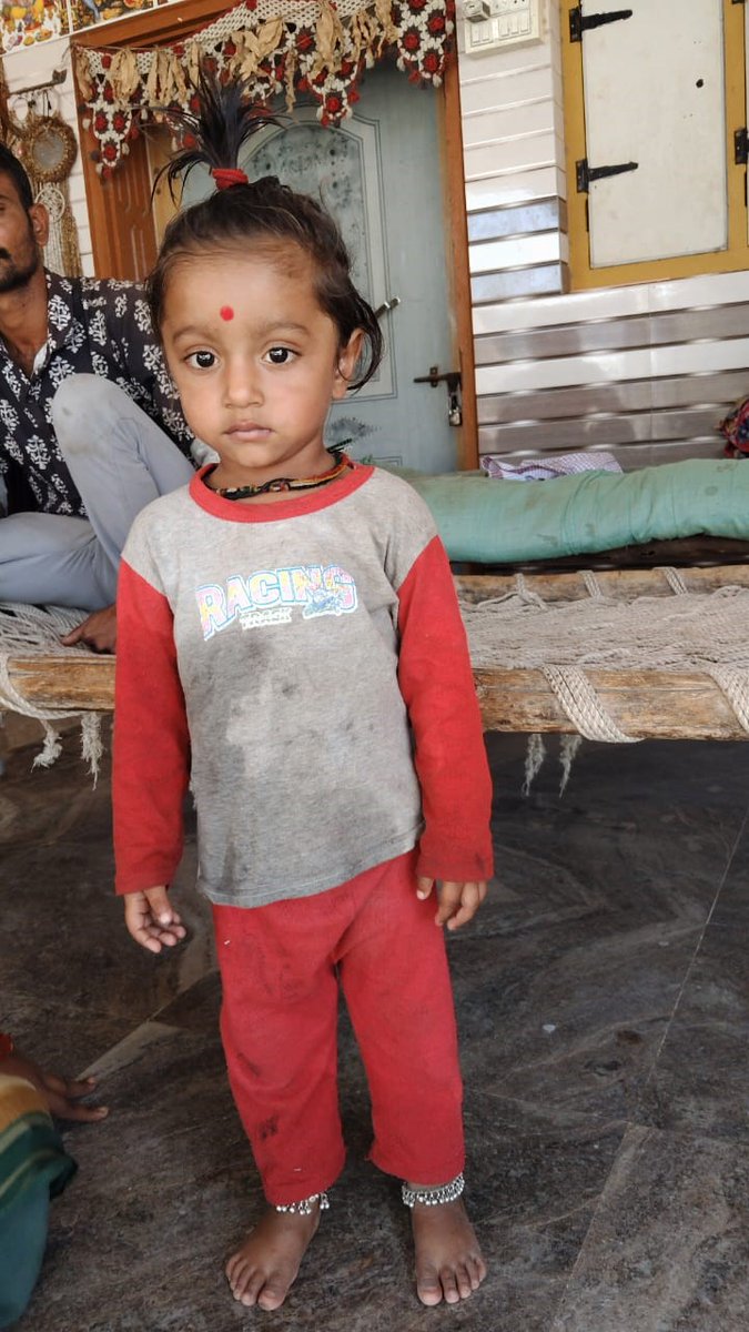 CollectorRjt's tweet image. પ્રધાન મંત્રી જન આરોગ્ય યોજના(PMJAY) અંતર્ગત RBSK ટીમ દ્વારા રાજકોટ જિલ્લાના જસદણ તાલુકાના રાજાવડલાની ક્રિષ્નાની હૃદયની ખામી દૂર કરાઇ.