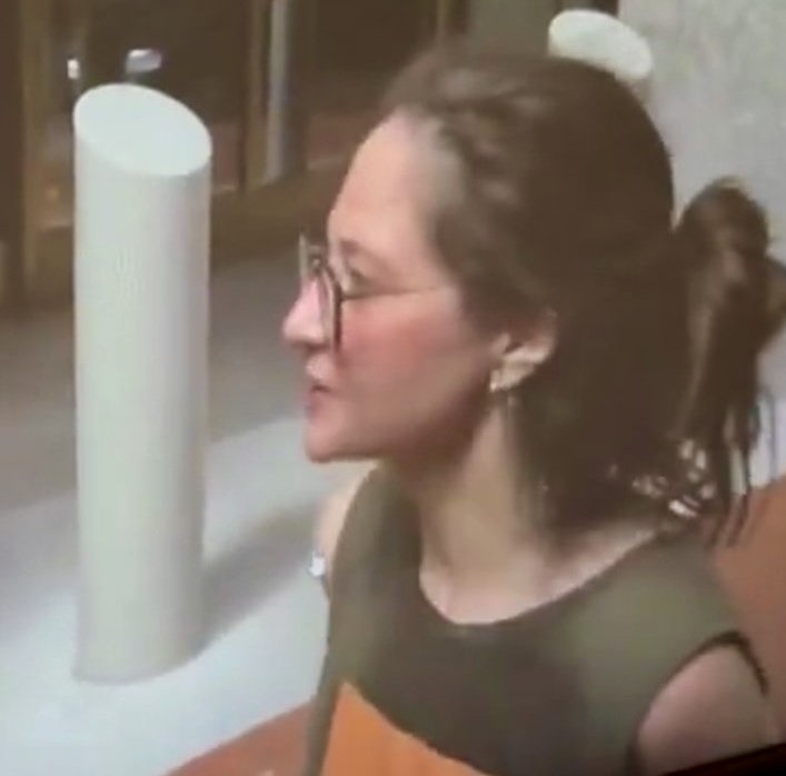 🚨 Someone has to know who this woman is that walked up and spit on Ed Martin today. Please repost to help identify her so she’ll be arrested.