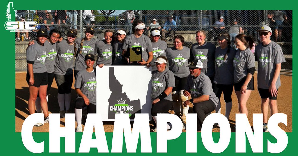 Southern Idaho Conference (@sicathletics) on Twitter photo Congratulations to the SIC 2025 Softball Champions!!
🥎6A - Eagle Mustangs
🥎 5A - Bishop Kelly Knights
<a href="/IDHSAA/">IDHSAA</a> <a href="/idahosports/">IdahoSports.com</a> <a href="/boisesportstalk/">Boise Sports Talk</a> <a href="/MrIdahoPreps/">Brandon Walton</a> <a href="/SamBuffington4/">Sam Buffington</a> <a href="/KTVBSportsGuy/">Jay Tust</a> <a href="/ByRachelRoberts/">Rachel Roberts</a> <a href="/RaceArchibald/">Race Archibald</a> Congratulations to the SIC 2025 Softball Champions!!
🥎6A - Eagle Mustangs
🥎 5A - Bishop Kelly Knights
<a href="/IDHSAA/">IDHSAA</a> <a href="/idahosports/">IdahoSports.com</a> <a href="/boisesportstalk/">Boise Sports Talk</a> <a href="/MrIdahoPreps/">Brandon Walton</a> <a href="/SamBuffington4/">Sam Buffington</a> <a href="/KTVBSportsGuy/">Jay Tust</a> <a href="/ByRachelRoberts/">Rachel Roberts</a> <a href="/RaceArchibald/">Race Archibald</a>