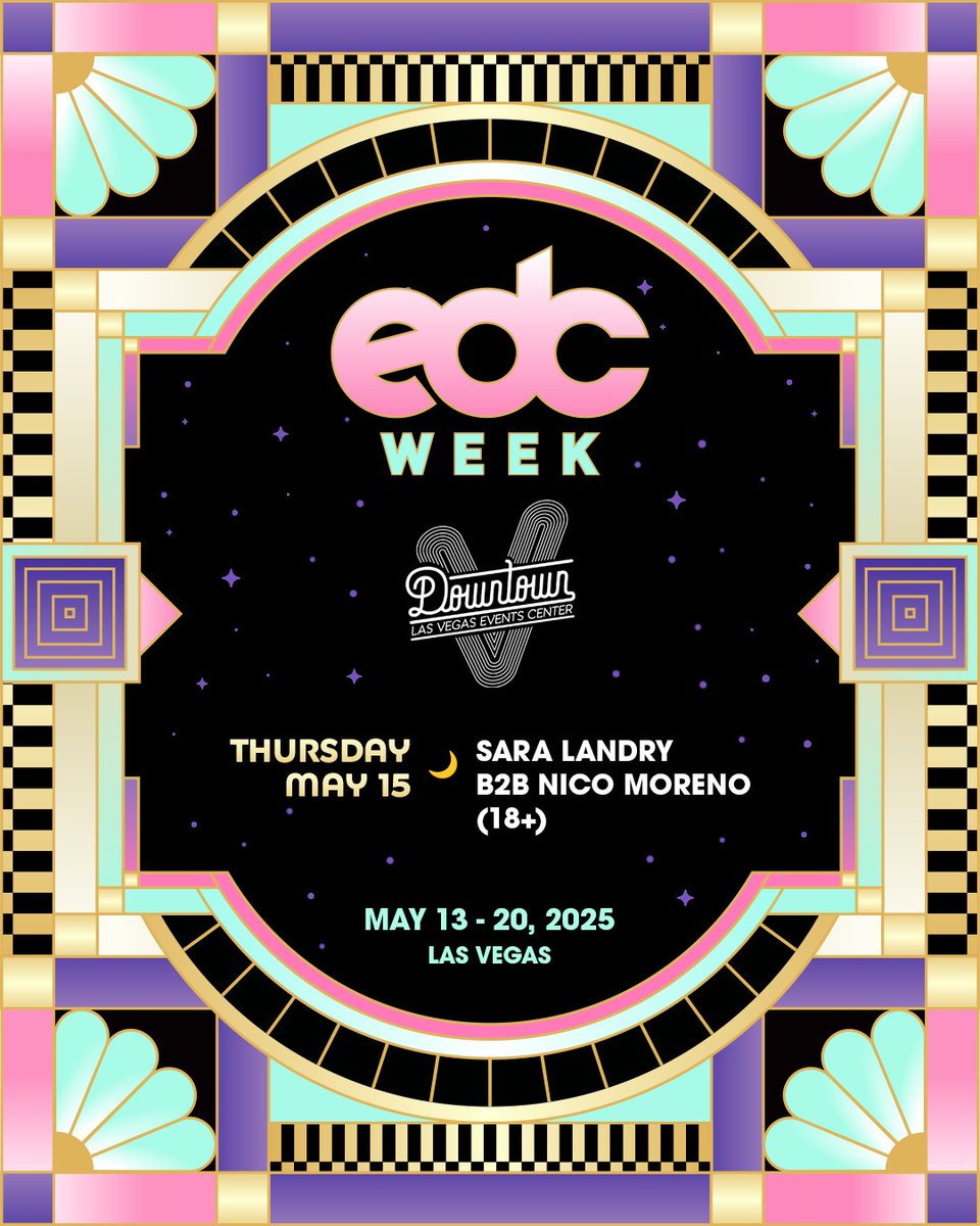 Get ready for the ultimate B2B duo NEXT WEEK at @dlvec during #EDCWeek!🔊 (18+)