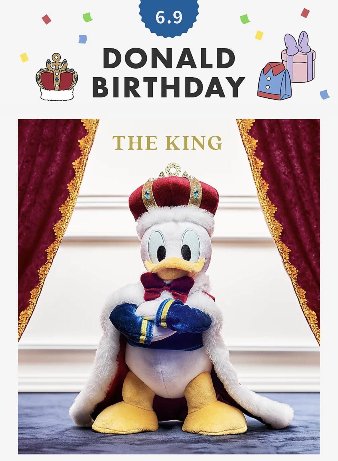 ディズニーストア限定☆ DONALD MOKOMOKO BIRTHDAY〜バッグ ディズニーストア ドナルド トートバッグ DONALD MOKOMOKO